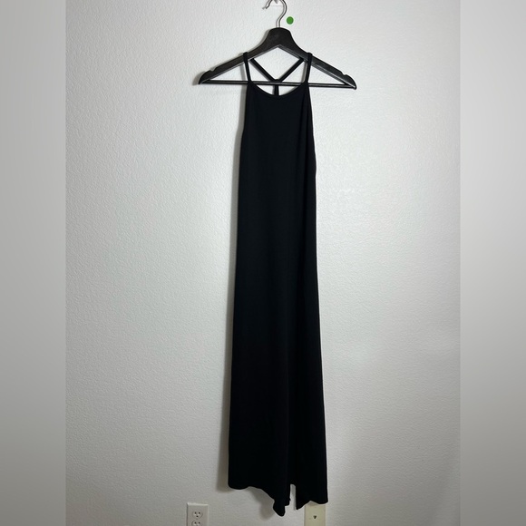 Anthropologie SUNDRY Black Open Back Women Dresses size 1 - Picture 3 of 6